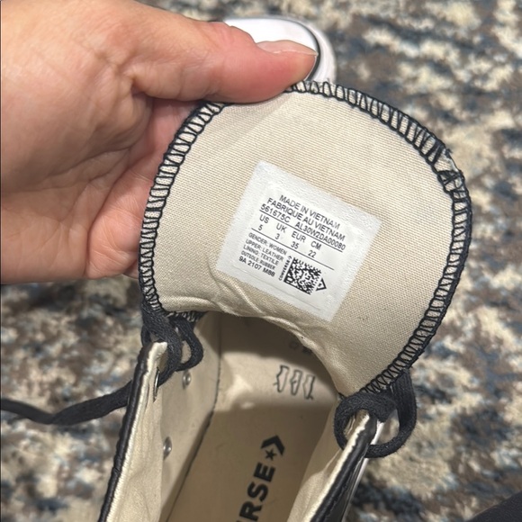 Black High-Top Sneakers - Picture 2 of 6